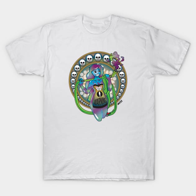 NecRomancer T-Shirt by Mess By Design 